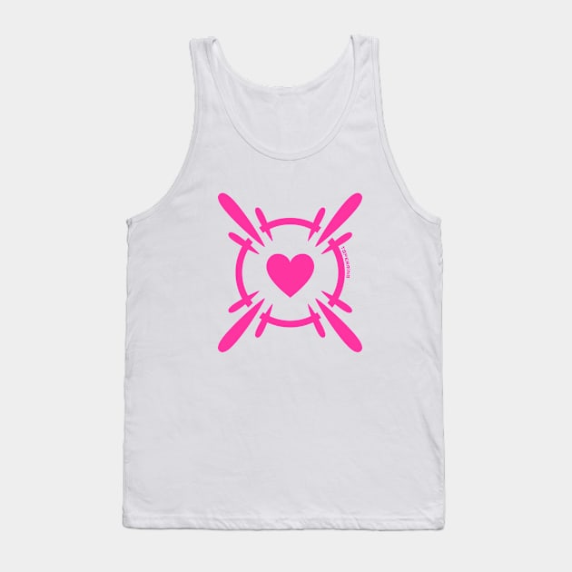 Heart-splosion Tank Top by TSperring